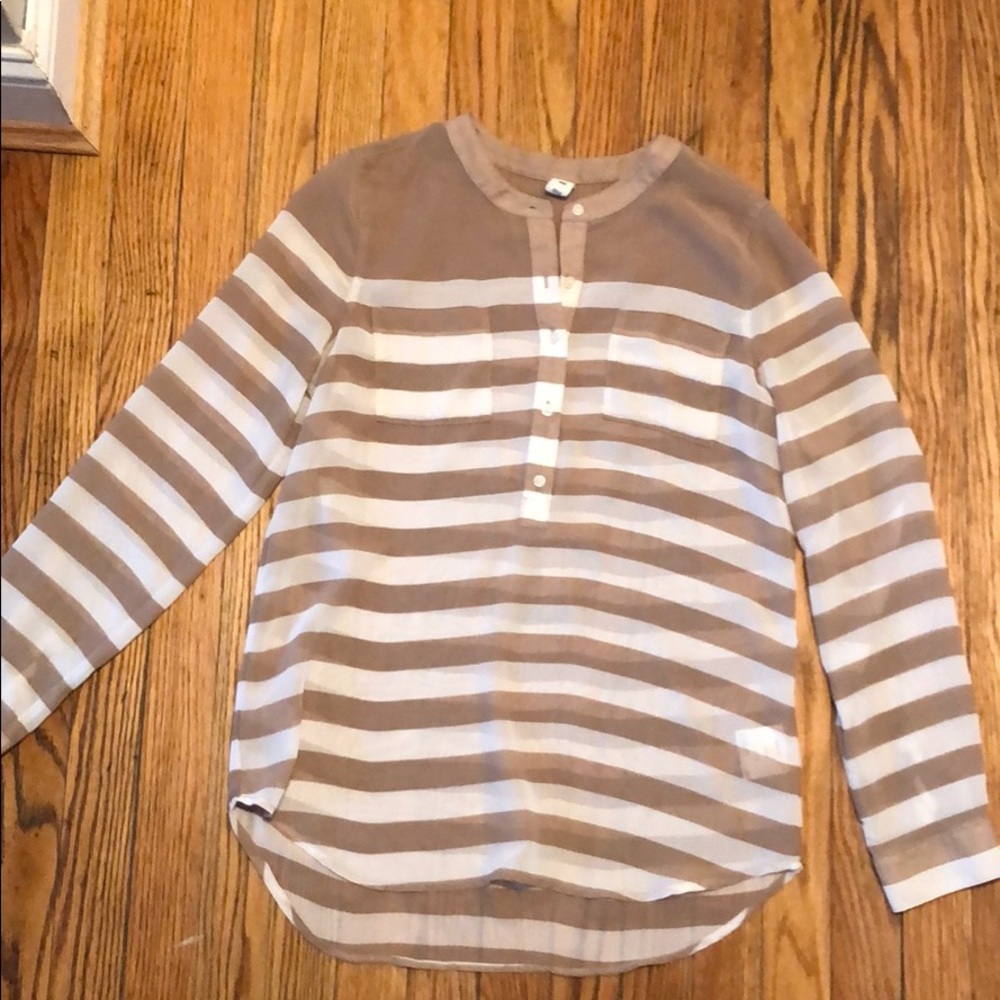 Tunic length blouse
